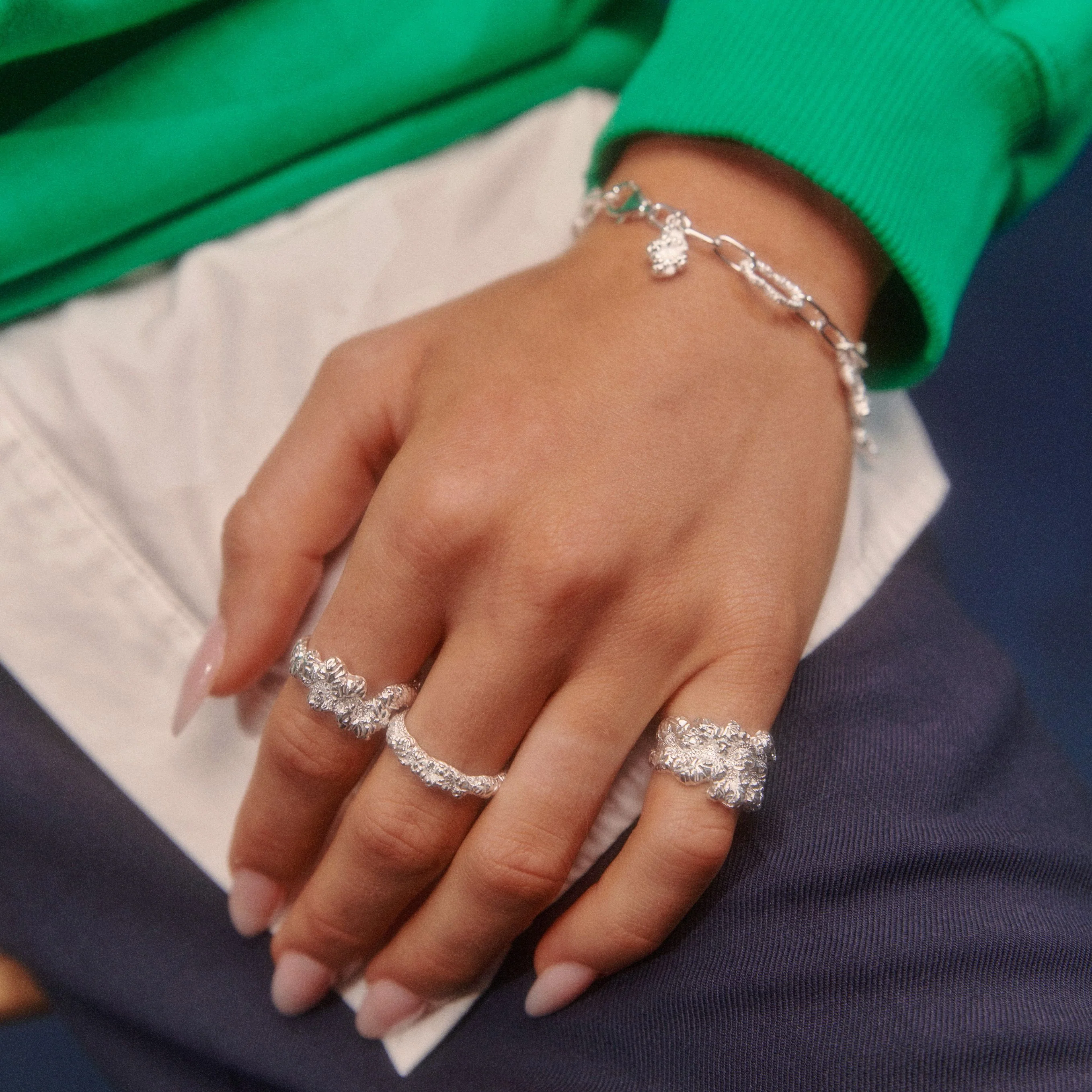 Stacking Crush Ring - Image 3