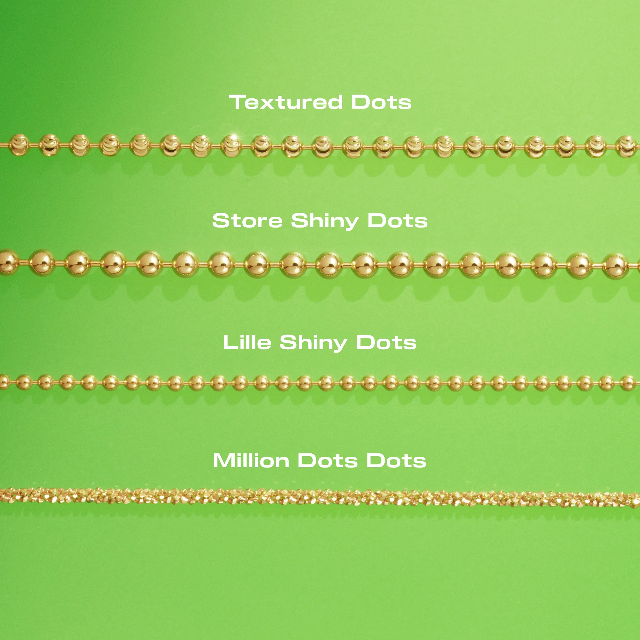 Store Shiny Dots Armbånd - Image 4